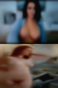 Usually brunette adult or dark hair.