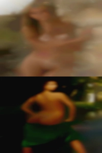 Licking nude a pussy as it's being girls fucked.